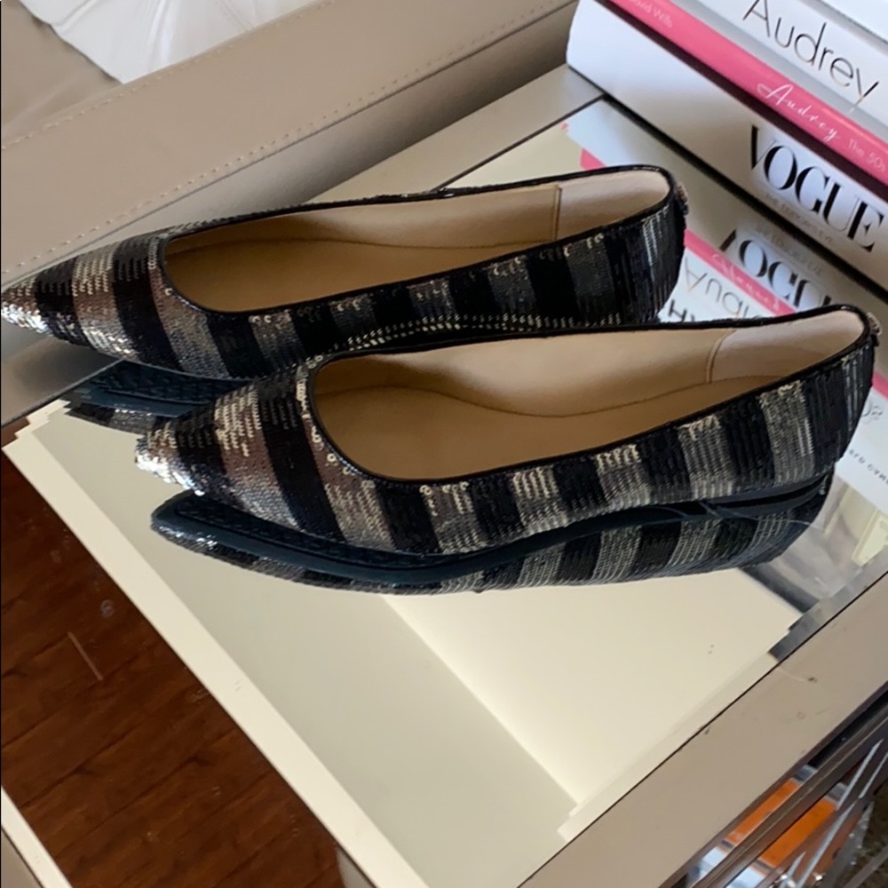 Michael Kors sequined flats